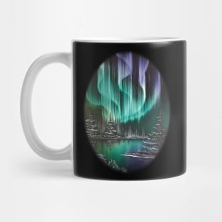 Northern Lights Reflections Mug